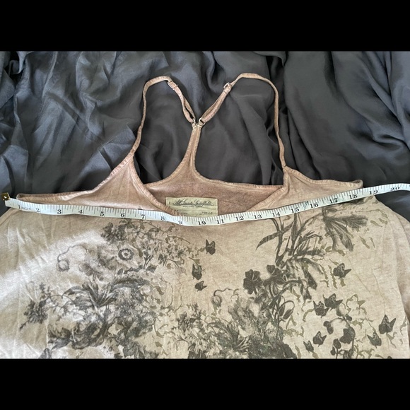 All Saints T shirt Boho style adjustable straps (bra like) tea pink colour - Picture 5 of 5